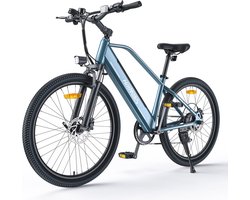 Elektrische fiets voor volwassenen 26 inch met draaimomentsensor en hydraulische remmen