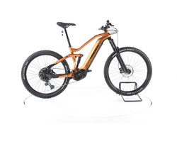 Haibike AllMtn CF 6 Elektrische full-suspension mountainbike Yamaha Accu 600Wh