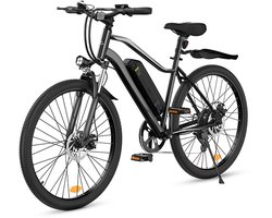 iScooter EB3-Elektrische Mountainbike-26 inch-250W-36V 10,4Ah - Actieradius 100 km - 5 versnellingen-6/10/15/20/25km/h-150KG-Verwijderbare accu-Offroad en stadsgebruik