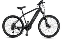 Maxtron MT-15X Elektrische Fiets - 504Wh/36V 14Ah Accu - 100 km Actieradius - MAXXIS 27.5 × 2.20 Banden - SHIMANO hydraulische schijfremmen - SHIMANO ALIVIO 9-speed - Elektrische Mountainbikes - Zwart