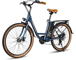 26-inch elektrische stadsfiets met krachtige lithiumbatterij en 250W motor