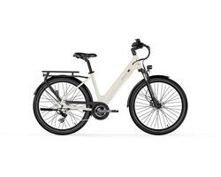 A-Spadz City Air - elektrische stadsfiets - gravel grijs - 27.5 inch
