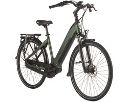 ADORE E-Citybike 28" aluminium stadsfiets CX-280 middenmotor 75NM / 15Ah British Green mat