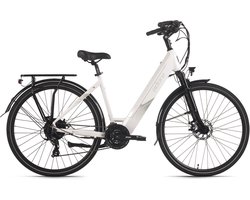 ADORE E-Trekkingfiets 28" Aluminium Trekking E-Bike ATR-180 Achterwielmotor 50 Nm / 15 Ah Glacier White