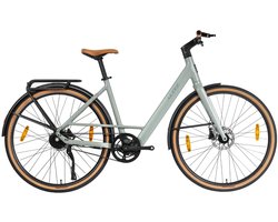 Altec Dance - Elektrische Damesfiets - Elektrische Urban fiets - Riembelt - Hydraulische Schijfremmen - 28 inch - Grijs