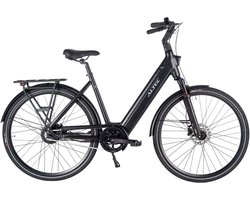 Altec Flow elektrische damesfiets 28inch - stadsfiets - lage instap - zwart