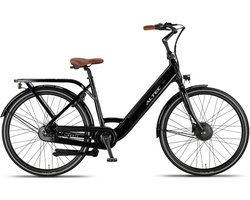 Altec Liberty - elektrische fiets 28 inch - lage instap - 504Wh accu - glans zwart