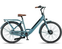 Altec Liberty - Elektrische Fiets - Glazuur Blauw - 28 inch - Accu 504Wh (36V, 14Ah) - 250W (42Nm) Voorwielmotor - Shimano Nexus 7 Versnellingen - Hydraulische Remmen