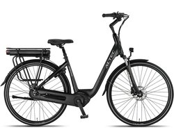 Altec Montana Next - Hydraulische Remmen - Elektrische Fiets - Mat Zwart - 28 inch - Accu 518Wh (37V, 14Ah) - 250W (65Nm) Middenmotor - Shimano Nexus 7 Versnellingen