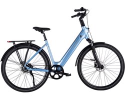 Altec Move - Elektrische Damesfiets - Urban fiets - Stadsfiets - 28 inch - 50 cm - Achterwielmotor - Hydraulische schijfremmen - Beltdrive - Blauw