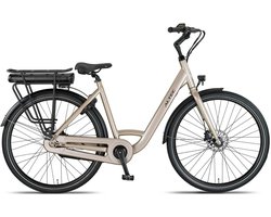 Altec Orion - Elektrische Stadsfiets - Elektrische Damesfiets - Hydraulische schijfremmen - Achterwielmotor - 28 inch - 52 cm - Pearl