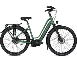 BSP Musa S Elektrische Fiets - E-bike 28 Inch - Damesfiets 47 cm - 8 Versnellingen - Hydraulische Schijfrem - 504 Wh Accu - Donkergroen