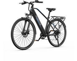 DUOTTS C29 Lite Stads Elektrische Fiets - 250W Motor - 36V 13Ah Accu - 27.5 inch Banden - 25km/u Maximale Snelheid - 65km Bereik - Shimano 7-versnellingen - Zwart