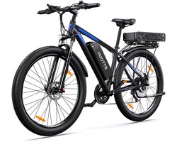 DUOTTS Elektrische Fiets C29-K - Krachtige 720Wh+1080Wh Verwijderbare Accu (Dubbele Accu Versie)- 170 km Bereik - 29 inch - 21 Versnellingen Kettenschakeling, Achterwielaandrijving met Brushless Motor en LED-verlichting- Zwart