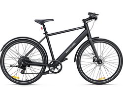 ElectronicWorks AiF-1 - Elektrische Fiets - Fiets met Shimano versnellingen - Elektrische fiets met 250W motor - Fiets voor woon-werkverkeer – 100km Actieradius - E-bike - 25 km/u – LED Display – Elektrische Trapondersteuning - Hydraulische schijfrem