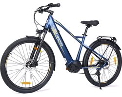Eleglide C1 Trekkingfiets - 27,5 inch - 150km actieradius - blauw