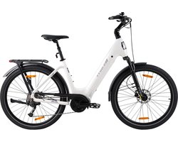 Elektrische fiets 27,5Inch - 20AH - LCD -75NM -9 Versnellingen -Aluminium design -Hydraulische schijfrem - Bereik tot 130km - Pedelec -E-MTB - voor dames en heren - Wit