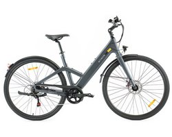 ENGWE MapFour N1 Air ST Elektrische Fiets – E-bike – Lage Instap – 28 Inch - 250W Motor - 100 km Actieradius - Mechanische Schijfremmen - Grijs