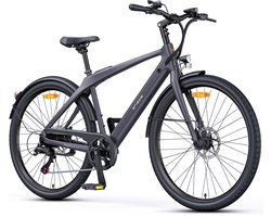 ENGWE N1 Air Elektrische fiets - Actieradius 100km - Verwijderbare batterij 36V10Ah - Motor 250W - Frame van koolstofvezel - Shimano 7-versnellingen - Wieldiameter 700C*38C - Grijs