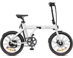 ENGWE P20 Opvouwbare elektrische fiets - Actieradius 80km - Verwijderbare batterij 36V9.6Ah - Motor 250W - 20 inch stadsfiets Wit