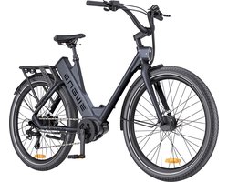 ENGWE P275 ST Urban elektrische fiets, 250W borstelloze middenmotor met koppelsensor, 36V 19,2Ah accu, maximaal bereik van 260 km, hydraulische schijfrem, 27,5'' spaakbanden, SHIMANO 9-speed - Zwart
