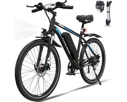 Evercross Elektrische fiets EK15 Ebike - 26 inch - 35-90 km - 7 versnellingen