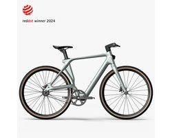 Fiido Air - Elektrische Stadsfiets - Zilver - 28 inch - L (170cm - 190cm) - Belt Drive - Accu 209Wh (36V) - 250W (35Nm) Mivice Motor - Hydraulische Remmen