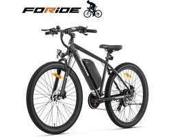 Foride Xtremer 2 elektrische fiets, 250W motor, 36V 15,6Ah accu, 29**2,35 inch banden, maximale snelheid 25 km/u, maximaal bereik 120 km, hydraulische schijfrem, vergrendelbare verende voorvork, Shimano 24-speed