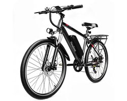 HEADEER BK1350 E-bike - 26 inch - 56km actieradius - 48V 13.5Ah accu - Topsnelheid 25 km/u - Zwart