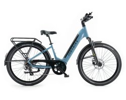 JOBOBIKE Dyno Elektrische Fiets- E-bike - Lage Instap - 27.5 Inch - 250W Motor - 8 Versnellingen - 90 km Actieradius - Hydraulische Schijfremmen - Blauw