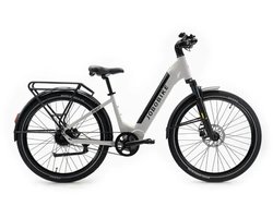 JOBOBIKE Dyno GT Elektrische Fiets- E-bike - Lage Instap - 27.5 Inch - 250W Motor - 90 km Actieradius - Carbon Riemaandrijving - Hydraulische Schijfremmen - Grijs