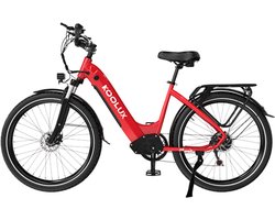 Koolux X2 Electric Bike - 250W motor - 80km bereik - aluminium frame - rood