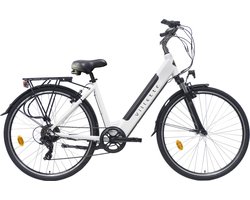 L' Amant Eco, elektrische damesfiets, 7sp, 10.4Ah, wit