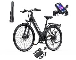 Lila Home Onesport OT12 City Elektrische Fiets – Krachtige en stijlvolle e-bike met 65 km bereik voor dagelijks gebruik