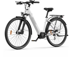 ONESPORT OT07 voor de Stad-Elektrische Fiets met BAFANG Motor en 10,4Ah Accu-Hydraulische Schijfremmen-Stadfiets met Ergonomisch Zadel en Stuur-LED-Verlichting en Accessoires