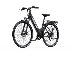 ONESPORT OT12 Elektrische Fiets - 250 W Motor - 36 V 13 Ah Accu - 27,5 inch Banden - Maximale Snelheid 25 km/u - 65 km Bereik - Shimano 7 Versnellingen - Zwart
