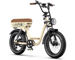 OneSport W77 elektrische fiets - 90 km actieradius - 20x4.0 inch banden