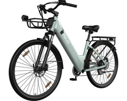 Pixar C1pro Elektrische Fiets - Actieradius 60-80km - Motor 250W - Battery 36V18AH (EVE) - Shimano 7 versnellingen - 28 Inch E-Bike Stadsfiets - Groen
