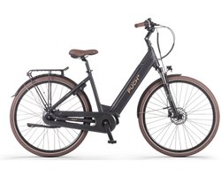 PUCH E-Dance S N7 Elektrische Fiets – E-bike – Rijklaar Geleverd - Lage Instap - Framemaat 48 - Uitneembare Accu - 28 Inch - 250W Ananda Middenmotor - 100 km Actieradius - Matt Black