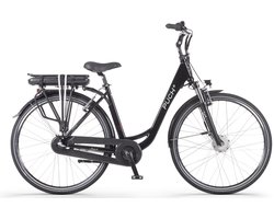 PUCH E-Folk N3 – Elektrische Unisex Stadsfiets – 28 inch- Zwart– Voorwielmotor – Shimano Nexus 3 Versnellingen – 468 Wh Accu
