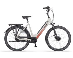 PUCH E-Modern Basic N7 Elektrische Fiets – E-bike – Rijklaar Geleverd - Lage Instap - Framemaat 49 - Uitneembare Accu - 28 Inch - 250W AKM Motor - 110 km Actieradius - Silk Grey Matt
