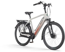 Puch E-Modern Basic N7 - Herenfiets - Silk Grey - 53cm - Elektrische Fiets