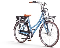 Puch E-Rock N3 Elektrische fiets - Jeans Blauw - Damesfiets - 50cm - E-bike