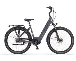 PUCH E-Saphir SUV N7 Elektrische Fiets – E-bike – Rijklaar Geleverd - Lage Instap - Framemaat 54 - Uitneembare Accu - 28 Inch - 250W Ananda Middenmotor - 120 km Actieradius - Basalt Grey Glossy