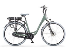 Puch E-Soul N7 Elektrische Fiets - damesfiets - 50 cm - khaki groen