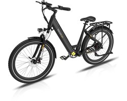 RCB 27.5‘’Elektrische stadsfiets, 60-90 km Trendy City Commuter EBike, 250W,7 versnellingen,met App en NFC