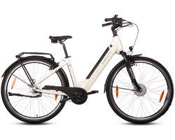 Saxonette Comfort Plus 5.0 dames ebike Nexus 7 13Ah wit