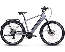 Saxonette X-ROAD 5.2 trekking ebike 7 sp 13Ah zilver