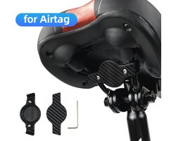 Tip: Apple Airtag anti diefstal fiets houder - ZONDER AIRTAG - E-bike - Mountainbike - anti-diefstal - fietsen - gps - tracking - Stadsfiets - Moederfiets  - Racefiets Geschikt voor Gazelle - Koga Miata - Cortina - Batavus - Stella - Amslod