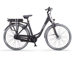 Tomos EB 06 - Elektrische Fiets - Mat Zwart - 28 inch - 50 cm - Accu 522Wh - 250W Ananda Voorwielmotor - Shimano Nexus 7 Versnellingen - V-Brake Remmen